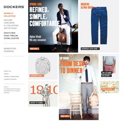 Официальный сайт Dockers