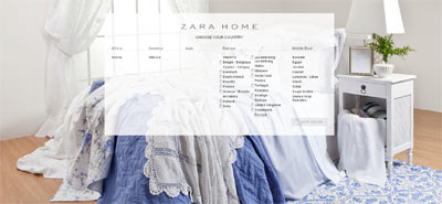 Официальный сайт Zara Home