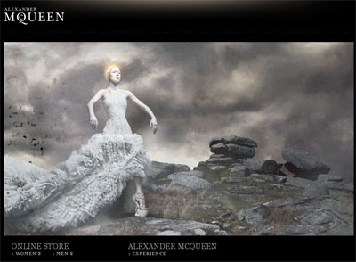 Официальный сайт Alexander McQueen