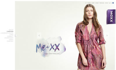Официальный сайт Mexx