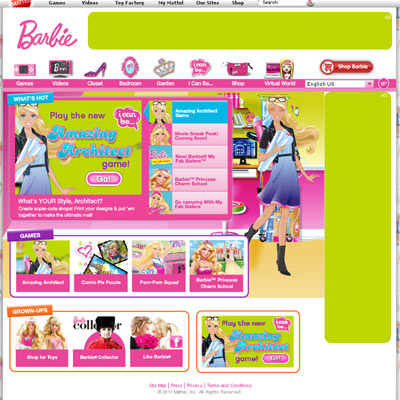 Официальный сайт Barbie