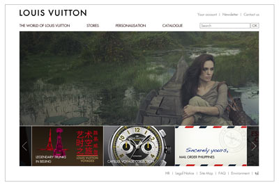 Официальный сайт Louis Vuitton
