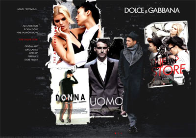 Сайт Dolce & Gabbana