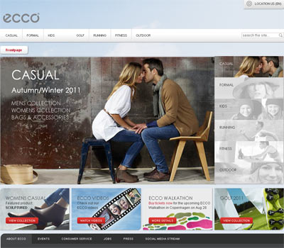 Официальный сайт Ecco