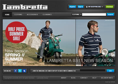Официальный сайт Lambretta