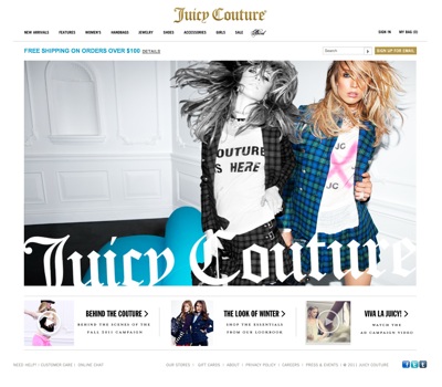 Официальный сайт Juicy Couture
