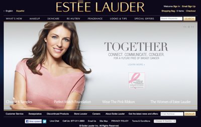 Официальный сайт Estee Lauder