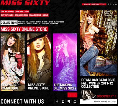 Официальный сайт Miss Sixty