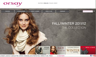 Официальный сайт Orsay