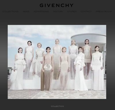 Официальный сайт Givenchy