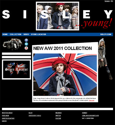 Официальный сайт Sisley Young