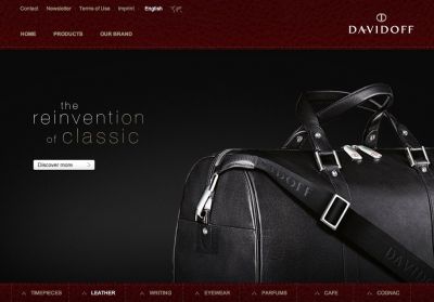 Официальный сайт Davidoff