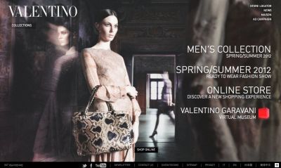 Официальный сайт Valentino